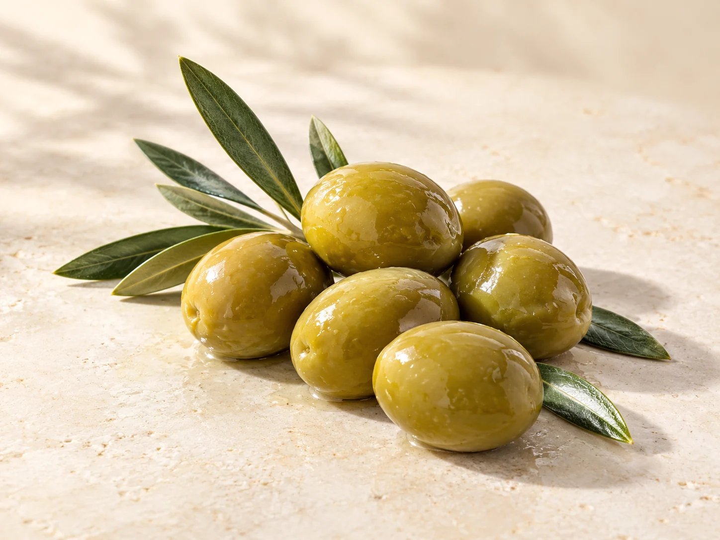Aceitunas verdes enteras